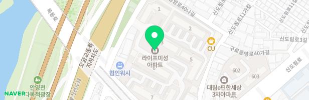 신도림 미성아파트 6동 앞 놀이터 지도 이미지