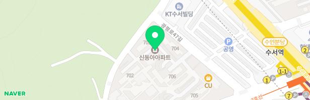 신동아아파트 703동 놀이터 지도 이미지
