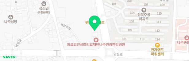 사회복지법인 나주어린이집 놀이터 지도 이미지