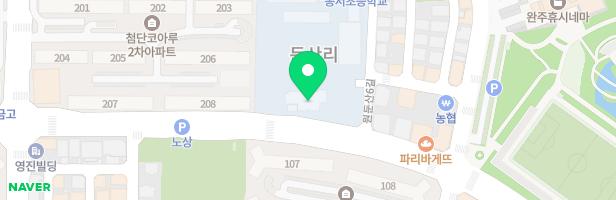 봉서유치원 어린이 놀이시설 지도 이미지