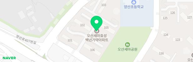 효성아파트 105동 필로티내부 놀이터-1 지도 이미지