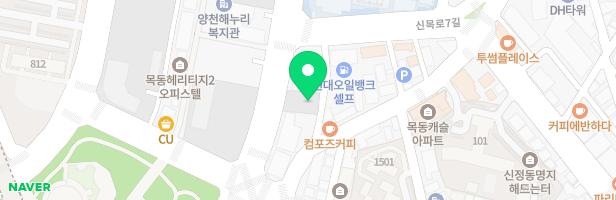 목동 삼성래미안아파트 103동앞 놀이터 지도 이미지