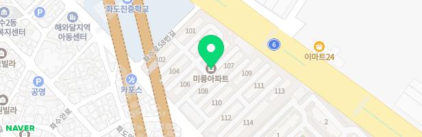 미륭아파트 정문 놀이터 지도 이미지
