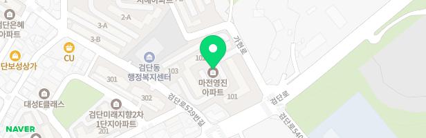 마전영진아파트 놀이터 지도 이미지