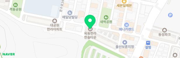 한라한솔아파트 어린이놀이시설 지도 이미지