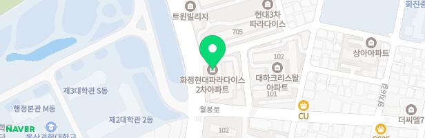 화정현대2차 어린이 놀이터 지도 이미지