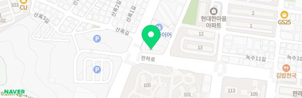 남호그린아파트 어린이 놀이터 지도 이미지