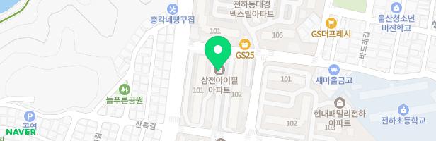 삼전아이필아파트 101동 놀이터 지도 이미지