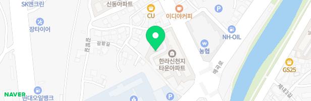 한라신천지타운 아파트 지도 이미지