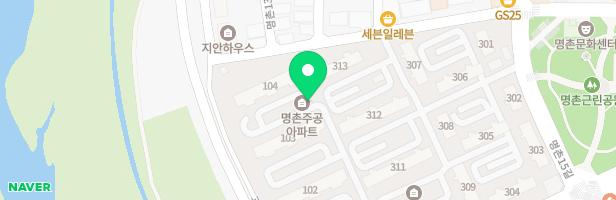 명촌주공아파트 104동 놀이터(명촌국민임대2) 지도 이미지