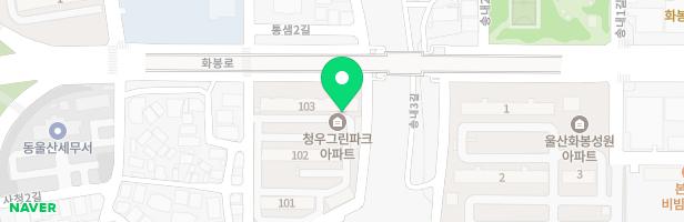 청우그린파크 아파트 놀이터 지도 이미지