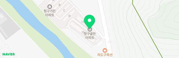 청구골든맨션 어린이 놀이시설 지도 이미지