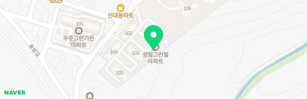 성림그린빌아파트 어린이 놀이시설(정문입구) 지도 이미지