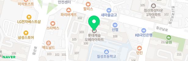 롯데캐슬오페라 놀이시설1 108동 지도 이미지