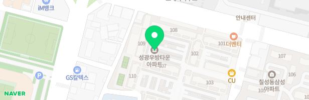 성광우방타운 어린이놀이터1(109동) 지도 이미지