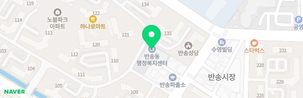 창원시립 반송어린이집 지도 이미지