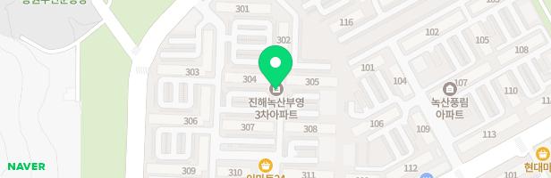 부영3차 아파트 2놀이터(305동) 지도 이미지