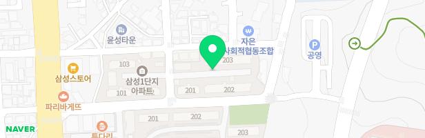 삼성1차아파트 어린이놀이터 지도 이미지