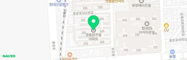 경동윈츠빌아파트 어린이놀이터 지도 이미지
