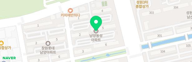 남양동성아파트(6동)어린이놀이터 지도 이미지