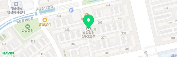 성원2차아파트 어린이놀이터1 (204동) 지도 이미지