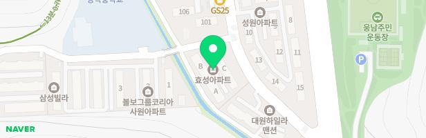 효성가든아파트 어린이놀이터 지도 이미지