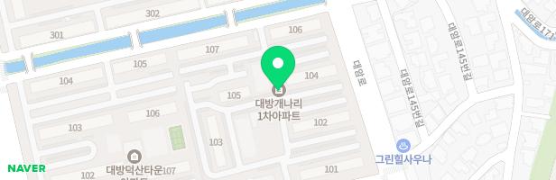 개나리1차아파트 어린이놀이터(관리동앞) 지도 이미지