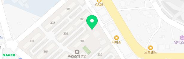 부영아파트 3단지 놀이터(307동) 지도 이미지