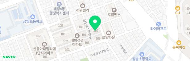 태평 선경아파트 103동 놀이터 지도 이미지