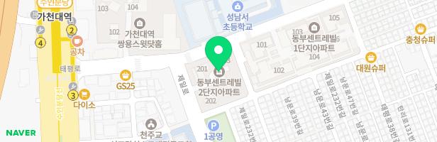 가천대역동부센트레빌2단지 놀이터 지도 이미지
