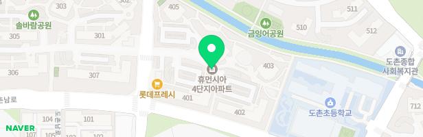 도촌휴먼시아 섬마을4단지 402동 놀이터 지도 이미지