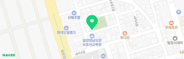 내이동 제1어린이공원 놀이터 지도 이미지