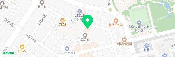 내이동 제4 어린이 놀이터 지도 이미지