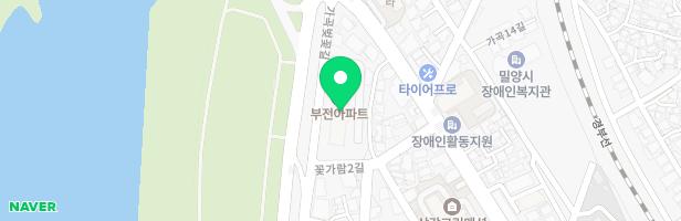 부전아파트 놀이시설 지도 이미지