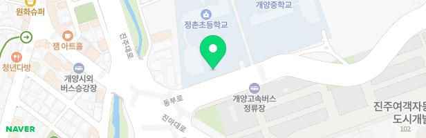 정촌초등학교 어린이놀이시설 지도 이미지