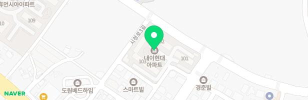 현대아파트 어린이놀이터 지도 이미지