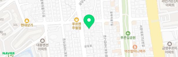 혜화유치원 지도 이미지