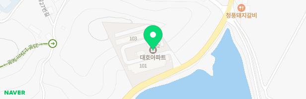 북면대호아파트 어린이놀이터 지도 이미지