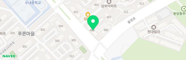 샛별마을삼부아파트 405동 지도 이미지