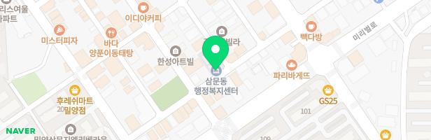 성조에이스아파트 지도 이미지