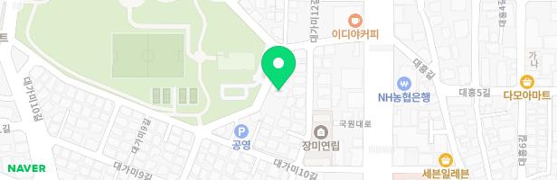 보슬유치원 놀이터 지도 이미지