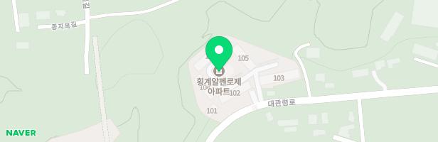 알펜로제아파트 지도 이미지