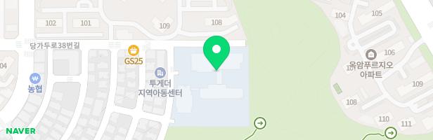 목포애향초등학교놀이시설 지도 이미지