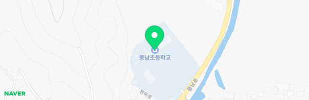 풍남초등학교 놀이시설 지도 이미지
