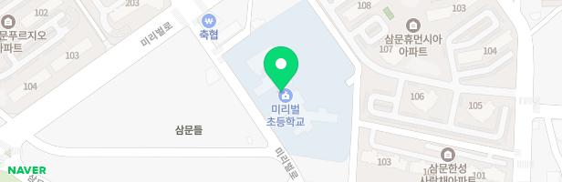 미리벌초병설유치원 어린이 놀이시설 지도 이미지