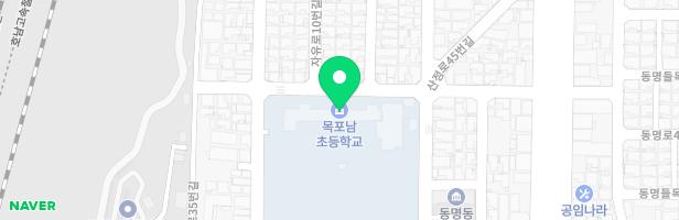 목포남초등학교놀이시설 지도 이미지