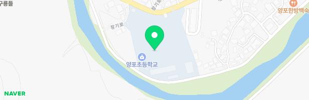 양포초등학교 어린이놀이시설 지도 이미지