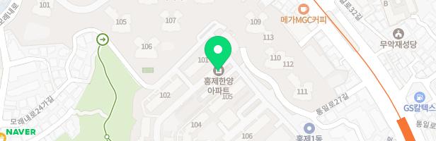 홍제한양아파트 어린이놀이터(1) 지도 이미지