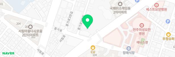 현대유치원 놀이터 지도 이미지