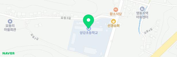 양강초등학교 어린이 놀이시설 지도 이미지